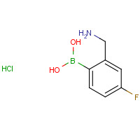 850568-02-4 [2-(Aminomethyl)-4-fluorophenyl]boronic acid hydrochloride (1:1) chemical structure