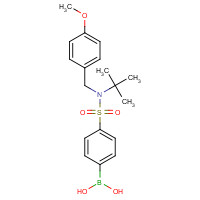 957060-86-5 {4-[(4-Methoxybenzyl)(2-methyl-2-propanyl)sulfamoyl]phenyl}boronic acid chemical structure