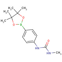 874290-99-0 1-Methyl-3-[4-(4,4,5,5-tetramethyl-1,3,2-dioxaborolan-2-yl)phenyl]urea chemical structure