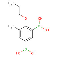 850568-70-6 (5-Methyl-4-propoxy-1,3-phenylene)diboronic acid chemical structure