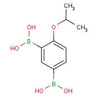 850568-40-0 (4-Isopropoxy-1,3-phenylene)diboronic acid chemical structure