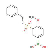 874219-51-9 [3-(Benzylsulfamoyl)-4-methoxyphenyl]boronic acid chemical structure