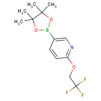 1268467-17-9 6-(2,2,2-trifluoroethoxy)pyridine-3-boronic acid pinacol ester chemical structure