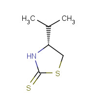 110199-16-1 (4R)-4-Isopropyl-1,3-thiazolidine-2-thione chemical structure