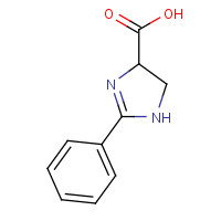 1041643-79-1 2-phenyl-4,5-dihydro-1H-iMidazole-4-carboxylic acid chemical structure