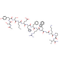 75921-69-6 N-Acetyl-L-seryl-L-tyrosyl-L-seryl-L-norleucyl-L-a-glutamyl-L-histidyl-D-phenylalanyl-L-arginyl-L-tryptophylglycyl-L-lysyl-L-prolyl-L-valinamide chemical structure