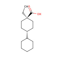 84976-67-0 (1r,4r)-4-Ethyl-1,1'-bi(cyclohexyl)-4-carboxylic acid chemical structure