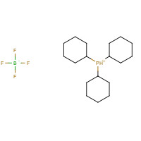 58656-04-5 Tricyclohexylphosphonium tetrafluoroborate chemical structure