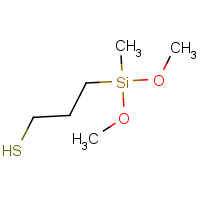 31001-77-1 3-[Dimethoxy(methyl)silyl]-1-propanethiol chemical structure