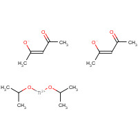 17927-72-9 Bis(2-propanolato)titanium(2+) bis[(2Z)-4-oxo-2-penten-2-olate] chemical structure