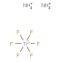 16962-40-6 Diammonium hexafluorotitanate(2-) chemical structure