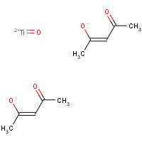 14024-64-7 Oxotitanium(2+) bis[(2Z)-4-oxo-2-penten-2-olate] chemical structure