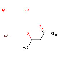 14363-16-7 2-penten-2-olate, 4-oxo-, (2Z)-, nickel(2+) salt, hydrate chemical structure