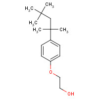 9002-93-1 2-[4-(2,4,4-Trimethyl-2-pentanyl)phenoxy]ethanol chemical structure