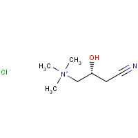 2788-28-5 (2R)-3-Cyano-2-hydroxy-N,N,N-trimethyl-1-propanaminium chloride chemical structure
