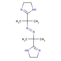 20858-12-2 2,2'-[(E)-1,2-Diazenediyldi-2,2-propanediyl]bis(4,5-dihydro-1H-imidazole) chemical structure