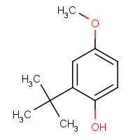 121-00-6 4-Methoxy-2-(2-methyl-2-propanyl)phenol chemical structure