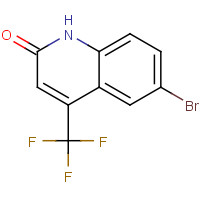 328955-61-9 6-Bromo-4-(trifluoromethyl)-2(1H)-quinolinone chemical structure