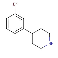 1159825-25-8 4-(3-Bromophenyl)piperidine chemical structure