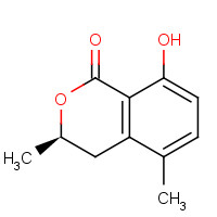 7734-92-1 5-methyl-(R)-(-)-Mellein chemical structure