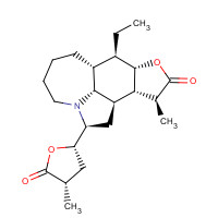 6879-01-2 (2S,7aR,8R,8aS,11S,11aS,11bR,11cR)-8-Ethyl-11-methyl-2-[(2S,4S)-4-methyl-5-oxotetrahydro-2-furanyl]dodecahydroazepino[3,2,1-hi]furo[3,2-e]indol-10(2H)-one chemical structure