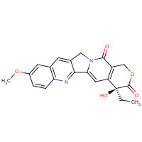 19685-10-0 (4S)-4-Ethyl-4-hydroxy-9-methoxy-1H-pyrano[3',4':6,7]indolizino[1,2-b]quinoline-3,14(4H,12H)-dione chemical structure