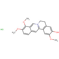 960383-96-4 JATRORRHIZINE HYDROCHLORIDE chemical structure