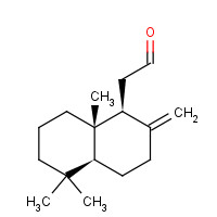 3243-36-5 (1S,4aS,8aS)-Decahydro-5,5,8a-trimethyl-2-methylene-1-naphthaleneacetaldehyde chemical structure