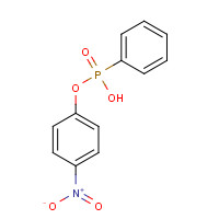 57072-35-2 4-Nitrophenyl hydrogen phenylphosphonate chemical structure