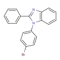 760212-58-6 1-(4-Bromophenyl)-2-phenyl-1H-1,3-benzodiazole chemical structure