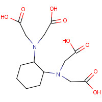 125572-95-4 2,2',2'',2'''-(1,2-Cyclohexanediyldinitrilo)tetraacetic acid chemical structure