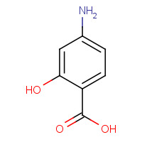 133-15-3 4-Amino-2-hydroxybenzoic acid chemical structure