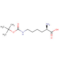 310202-69-4 N-e-Boc-D-lysine chemical structure