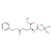 59279-58-2 BOC-GLU(OBZL)-OME chemical structure