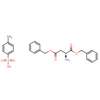 4079-64-5 Dibenzyl L-aspartate 4-methylbenzenesulfonate chemical structure