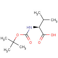 54895-12-4 N-{[(2-Methyl-2-propanyl)oxy]carbonyl}-L-valine chemical structure