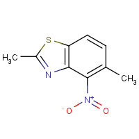 650635-66-8 Benzothiazole, 2,5-dimethyl-4-nitro- (9CI) chemical structure