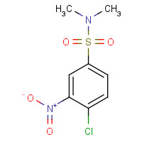 137-47-3 4-Chloro-N,N-dimethyl-3-nitrobenzenesulfonamide chemical structure