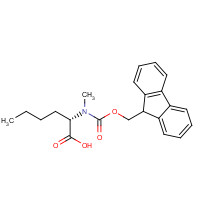 112883-42-8 N-[(9H-Fluoren-9-ylmethoxy)carbonyl]-N-methyl-L-norleucine chemical structure