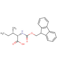 118904-37-3 N-[(9H-Fluoren-9-ylmethoxy)carbonyl]-L-isoleucine chemical structure