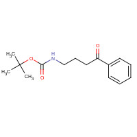 116437-41-3 2-Methyl-2-propanyl (4-oxo-4-phenylbutyl)carbamate chemical structure