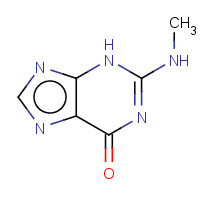 10030-78-1 2-(Methylamino)-3,7-dihydro-6H-purin-6-one chemical structure