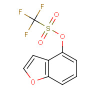 177734-79-1 benzofuran-4-yl trifluoromethanesulfonate chemical structure