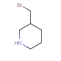 1011407-68-3 3-(Bromomethyl)piperidine chemical structure