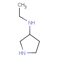111390-22-8 N-Ethyl-3-pyrrolidinamine chemical structure