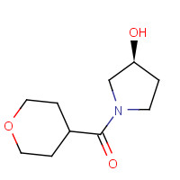 1354691-47-6 [(3S)-3-hydroxypyrrolidin-1-yl](oxan-4-yl)Methanone chemical structure