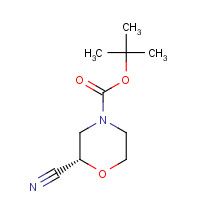 1257850-78-4 (R)-N-Boc-2-cyanomorpholine chemical structure