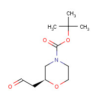 1257850-93-3 (S)-N-Boc-2-(2-Oxo-ethyl)-morpholine chemical structure