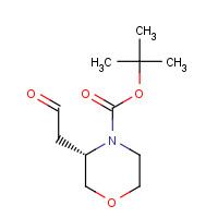 1257855-05-2 (S)-4-Boc-3-(2-Oxo-ethyl)-morpholine chemical structure