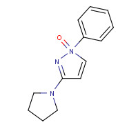 30707-75-6 1-Phenyl-3-pyrrolidino-5-pyrazolone chemical structure